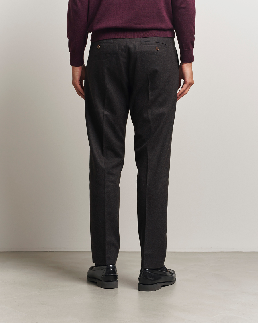 Herren | Hosen | NN07 | Bill Wool Pleated Trousers Brown