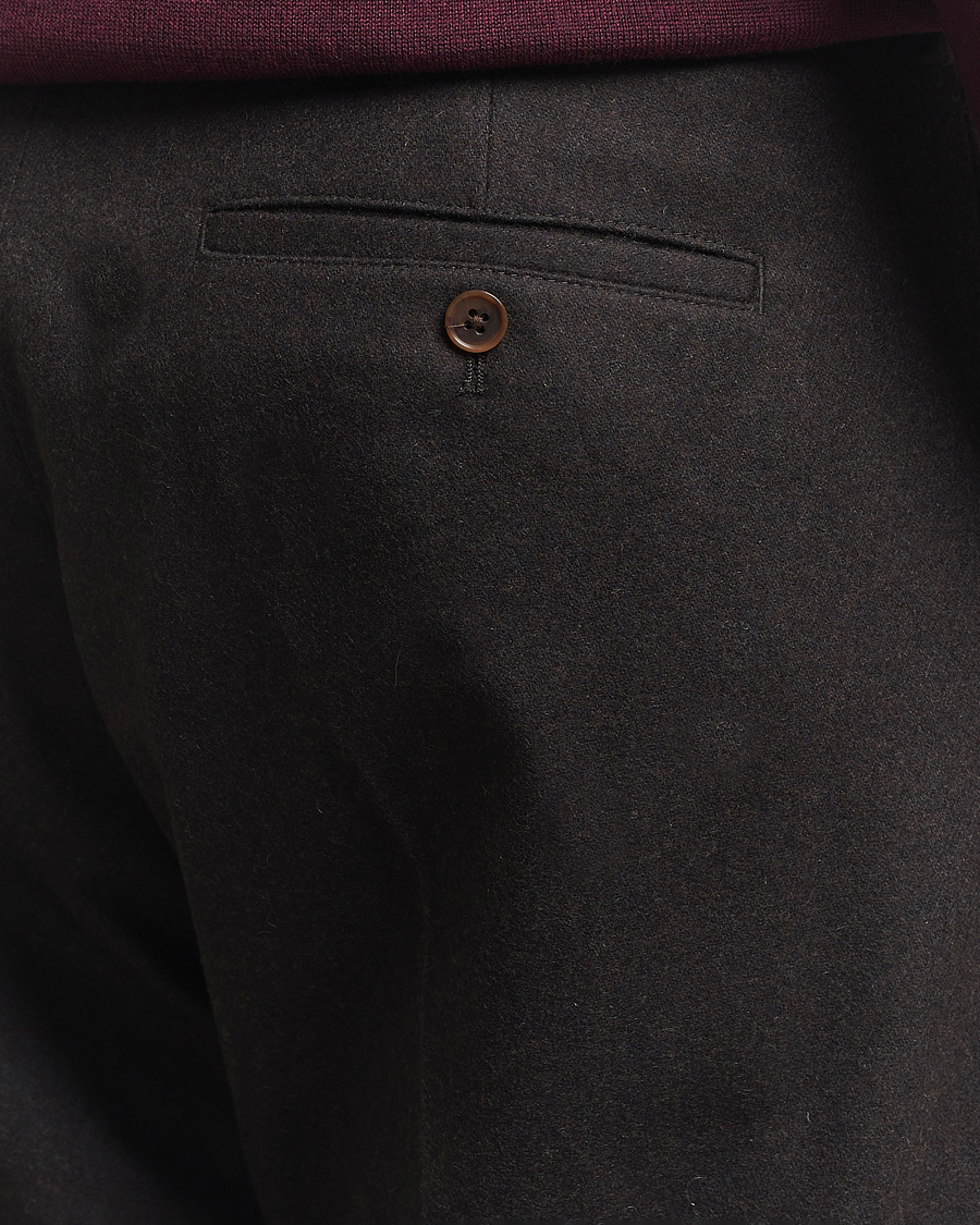 Herren | Hosen | NN07 | Bill Wool Pleated Trousers Brown