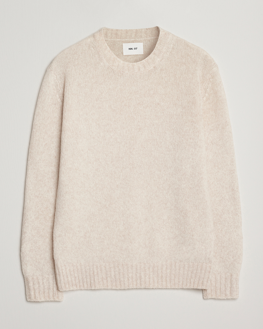 Herren | Pullover | NN07 | Lee Wool Knitted Sweater Ivory