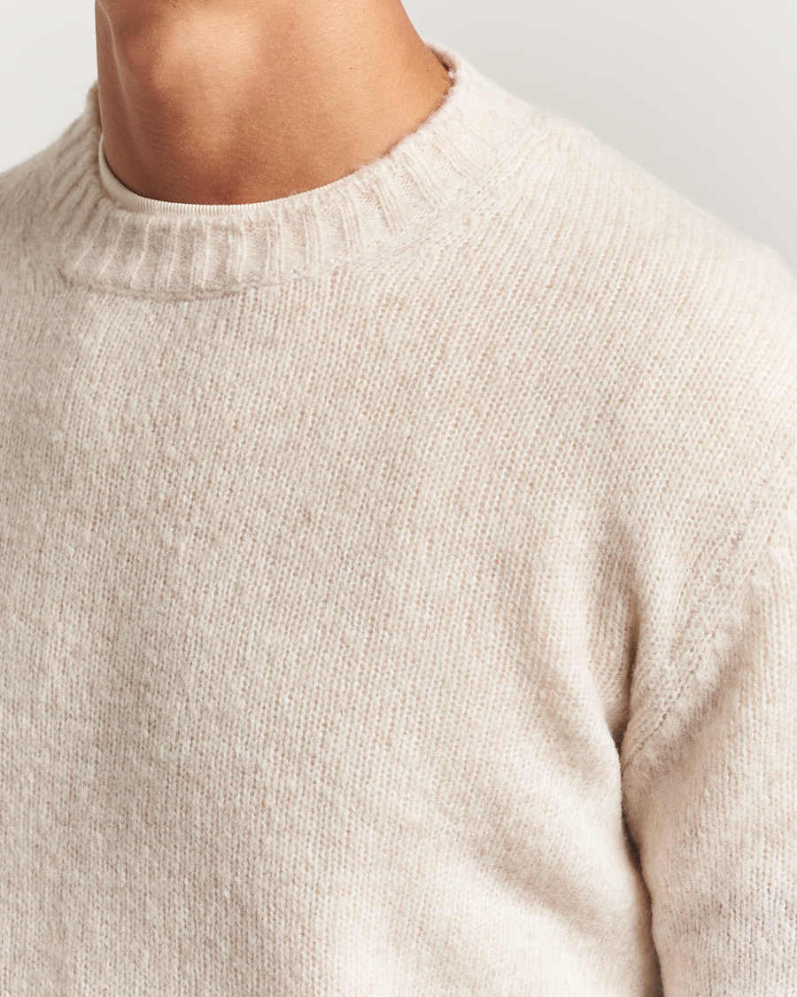 Herren | Pullover | NN07 | Lee Wool Knitted Sweater Ivory