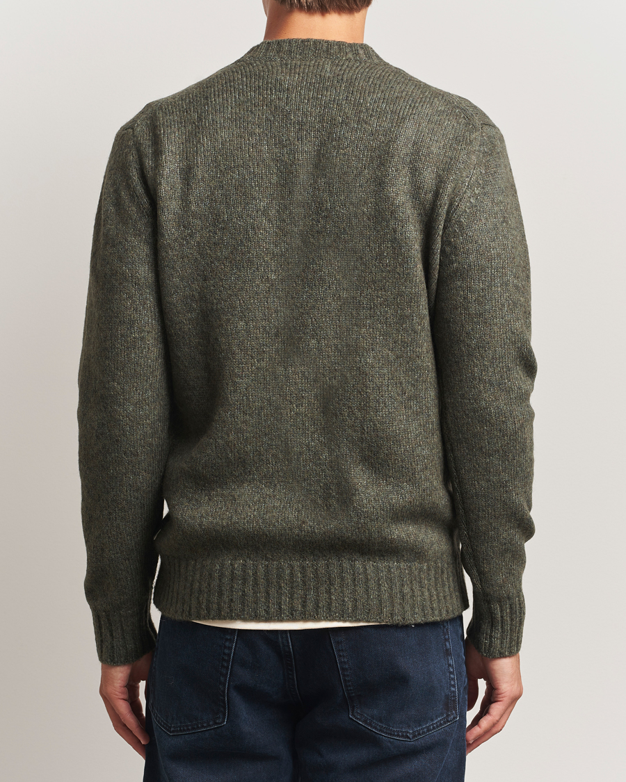 Herren | Pullover | NN07 | Lee Wool Knitted Sweater Capers Green