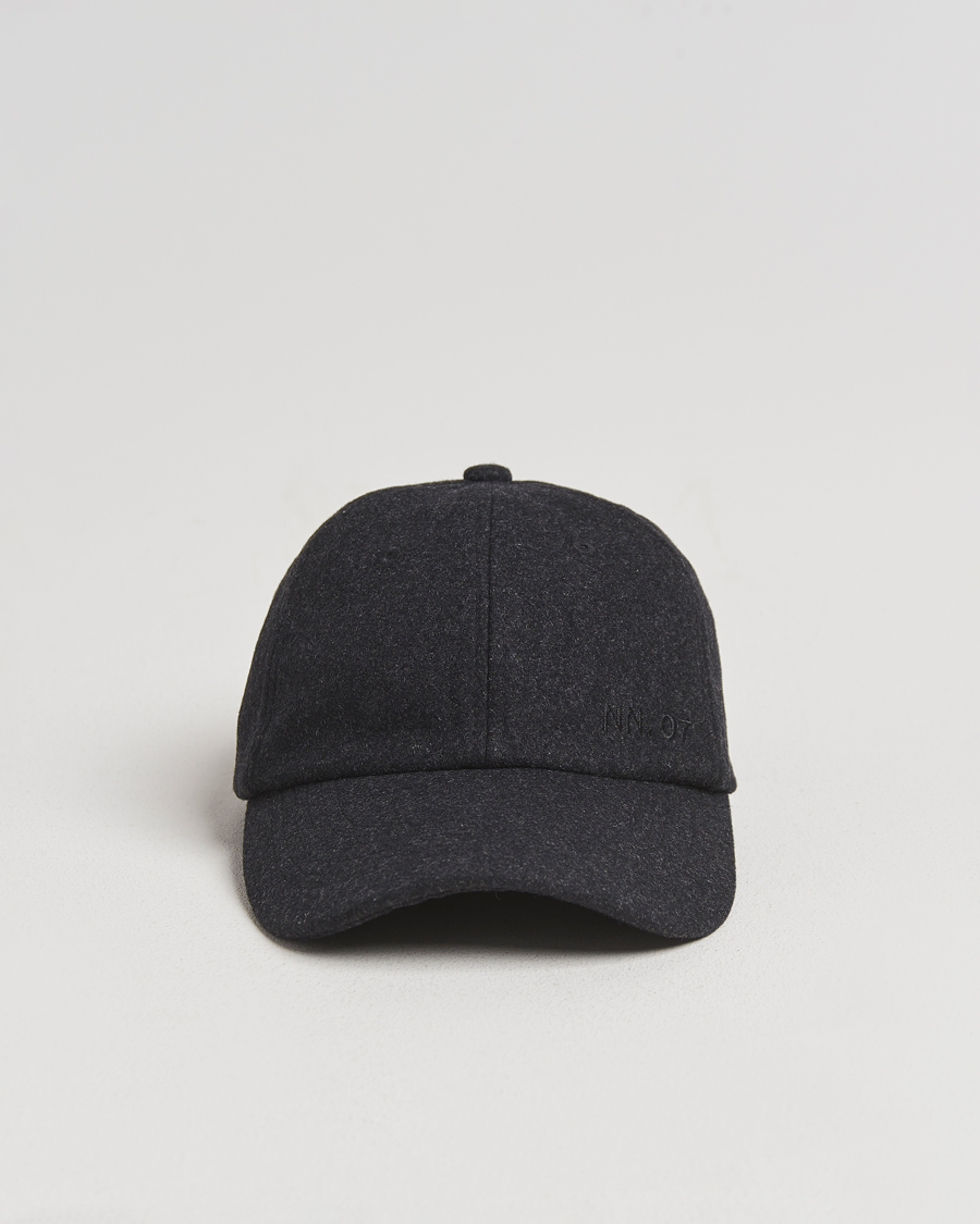 Herren | NN07 Boiled Wool Cap Antrachite | NN07 | Boiled Wool Cap Antrachite