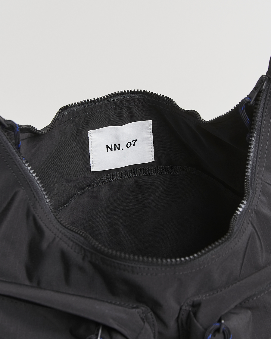 Herren | Taschen | NN07 | Nylon Ripstop Messenger Bag Black