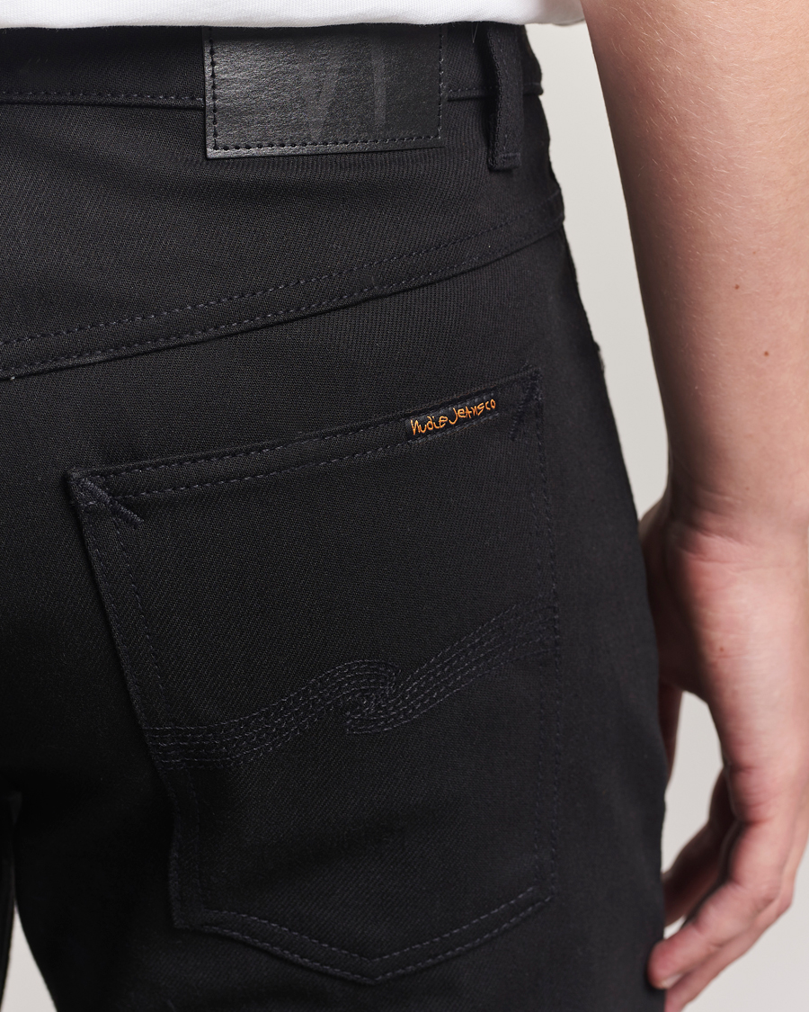 Herren | Hosen | Nudie Jeans | Solid Ollie Jeans Dry Pure Black