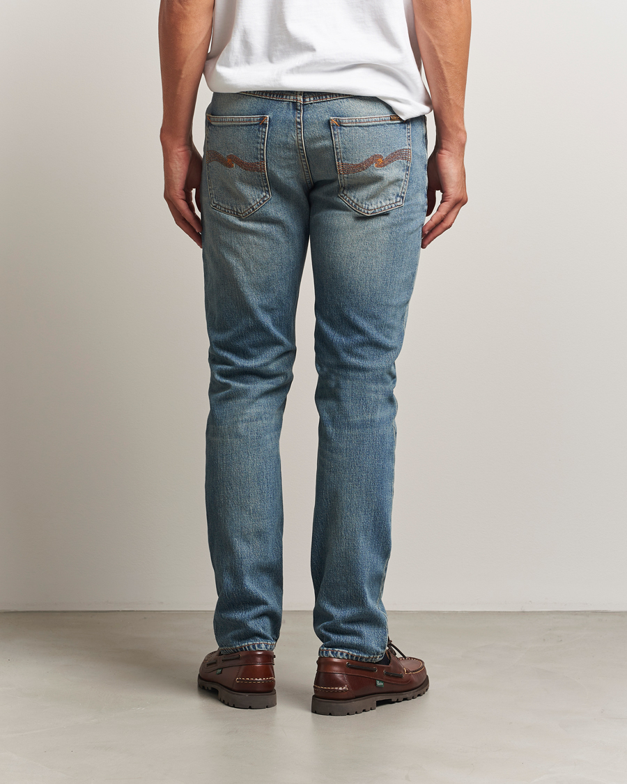 Herren | Jeans | Nudie Jeans | Solid Ollie Jeans Blue Clay