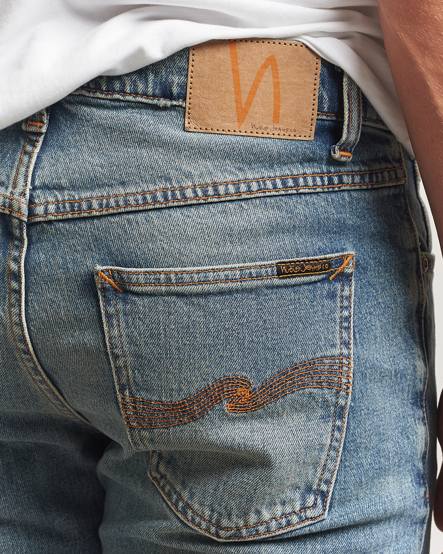 Herren | Jeans | Nudie Jeans | Solid Ollie Jeans Blue Clay