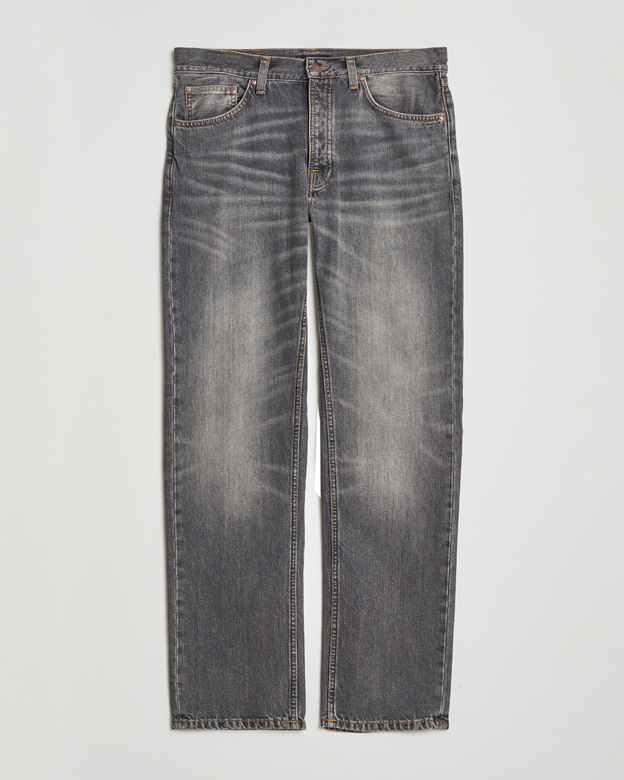 Herren | Jeans | Nudie Jeans | Rad Rufus Jeans Grey Crosshatch