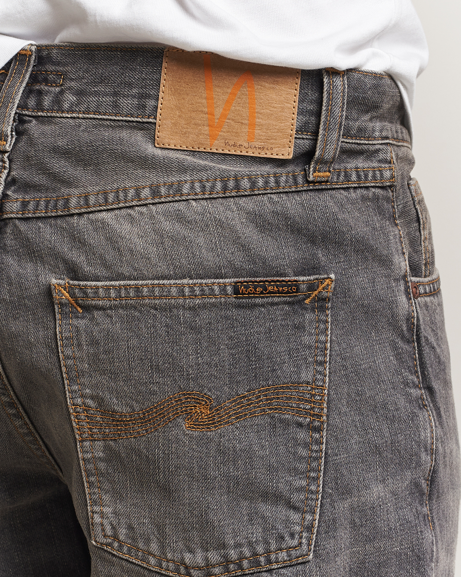 Herren | Jeans | Nudie Jeans | Rad Rufus Jeans Grey Crosshatch