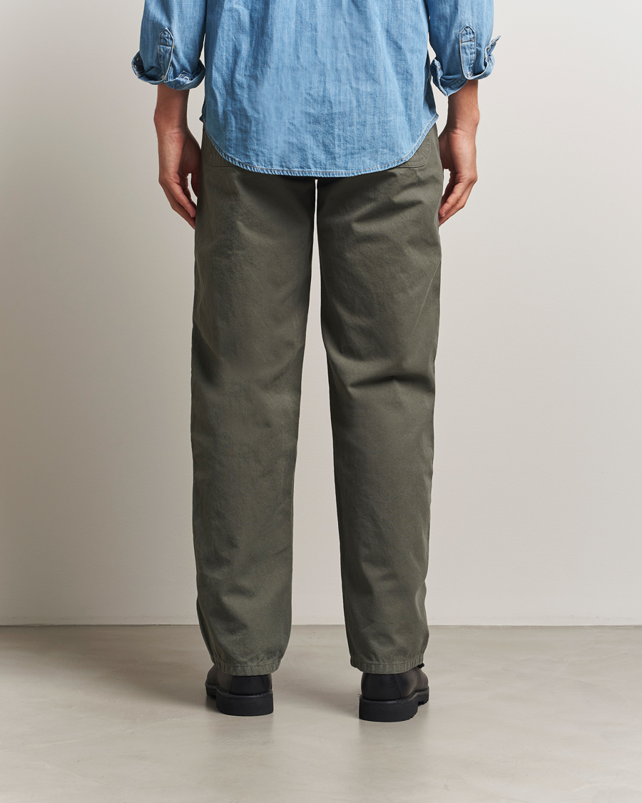 Herren | Hosen | Nudie Jeans | Tuff Tony Duck Canvas Pants Green
