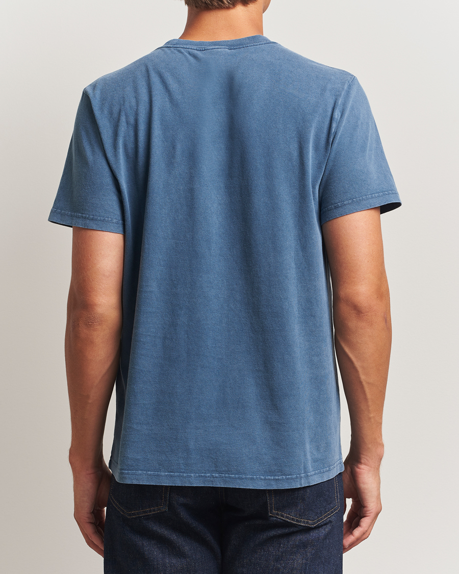 Herren | T-Shirts | Nudie Jeans | Roy Make Sense T-Shirt Blue