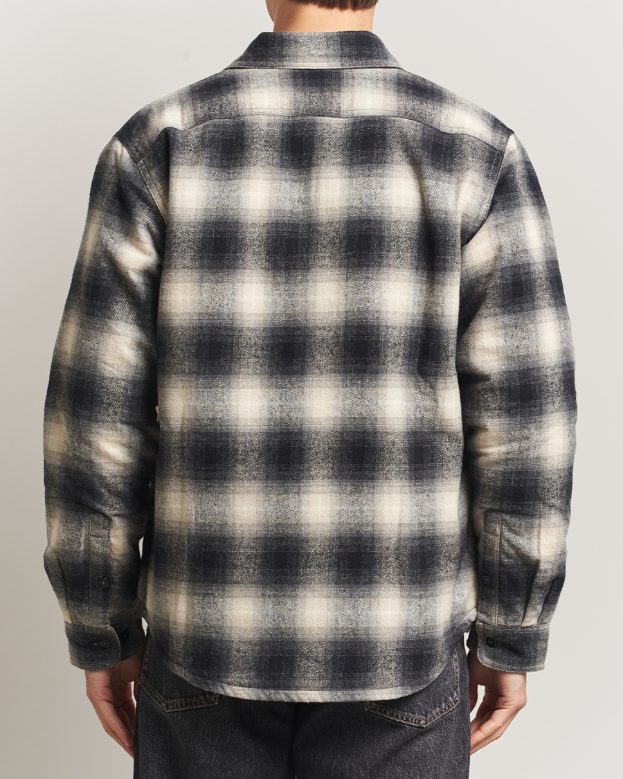 Herren | Hemden | Nudie Jeans | Glenn Padded Checked Overshirt Black