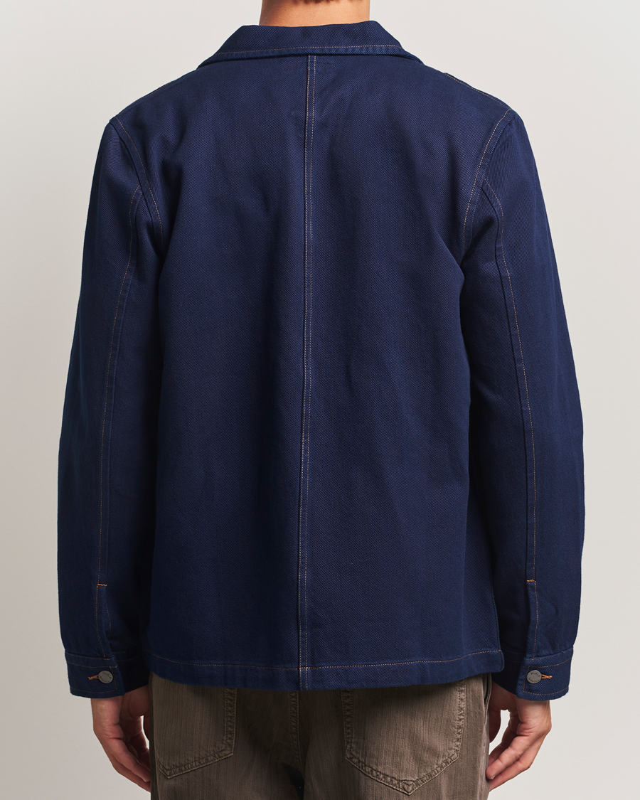 Herren | Hemden | Nudie Jeans | Barney Indigo Workwear Jacket Dark Blue
