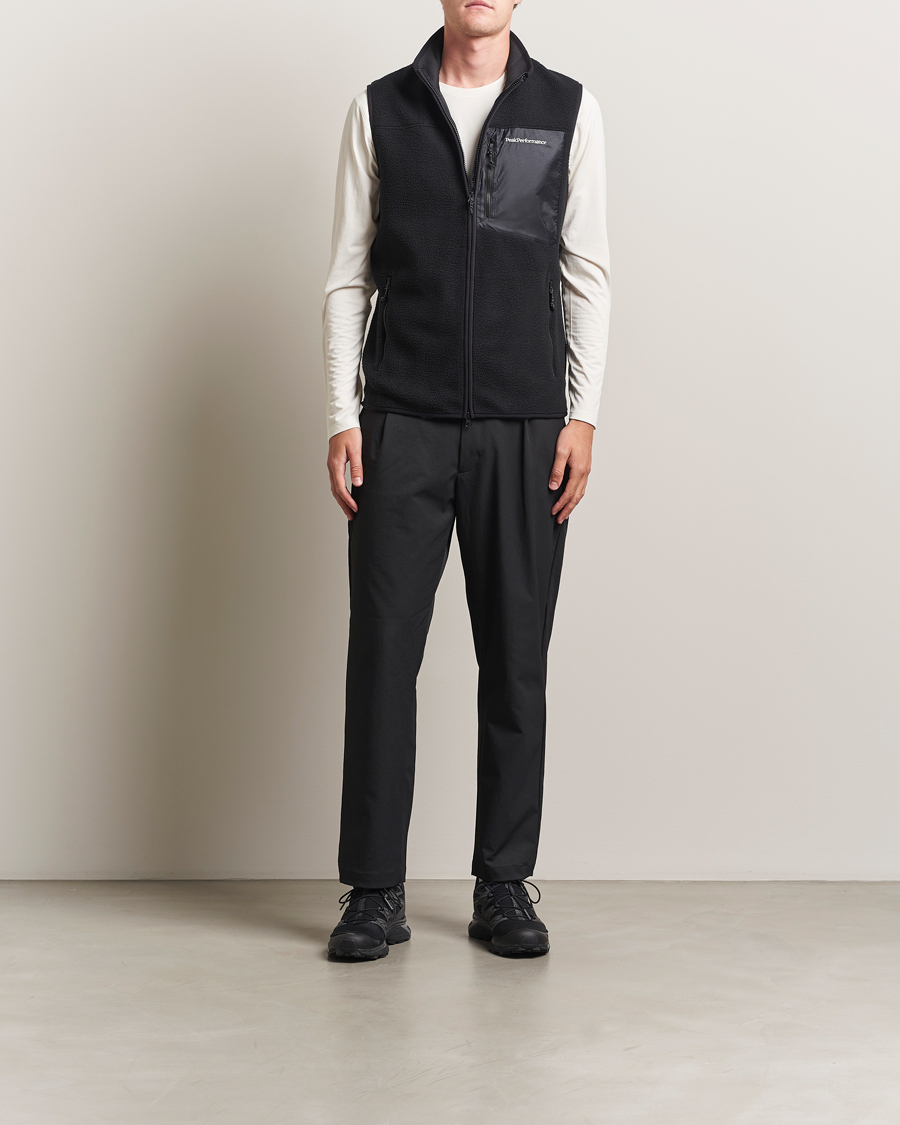 Herren | Pullover | Peak Performance | Pile Vest Black