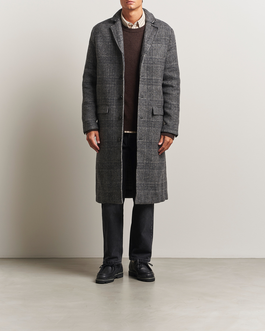 Herren | Jacken | Samsøe Samsøe | Tesfa Checked Coat Grey