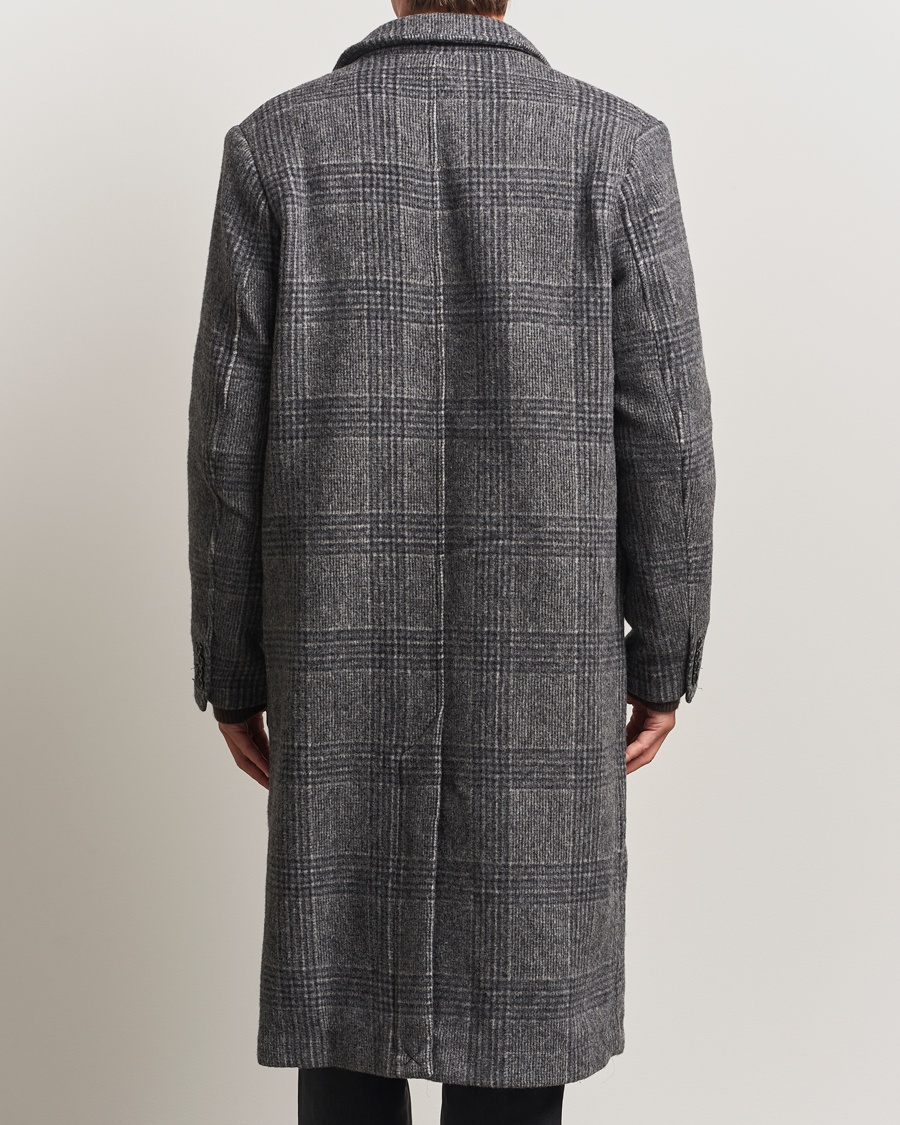 Herren | Jacken | Samsøe Samsøe | Tesfa Checked Coat Grey