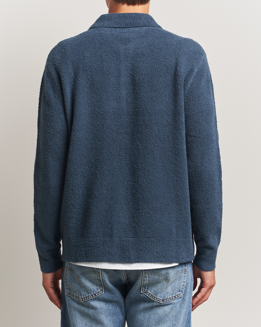 Herren | Pullover | Samsøe Samsøe | Nino Knitted Polo Midnight Navy