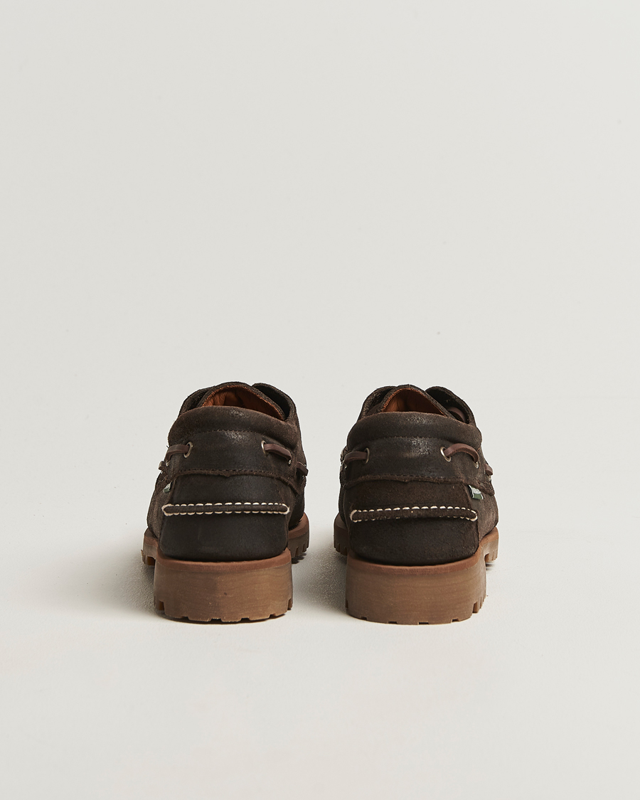Herren | Loafer | Sebago | Acadia Waxed Suede Loafer Dark Brown
