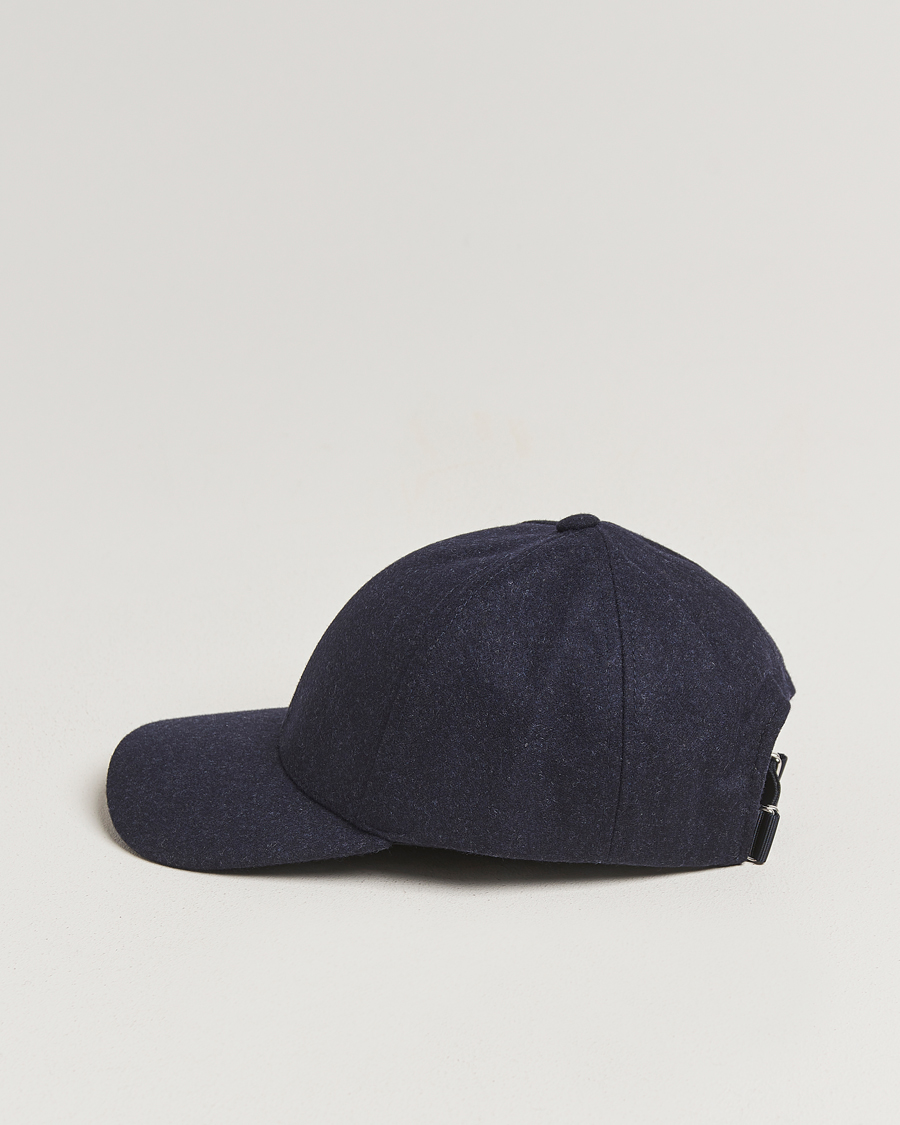 Herren | Hüte & Mützen | Varsity Headwear | Flannel Baseball Cap Dark Navy