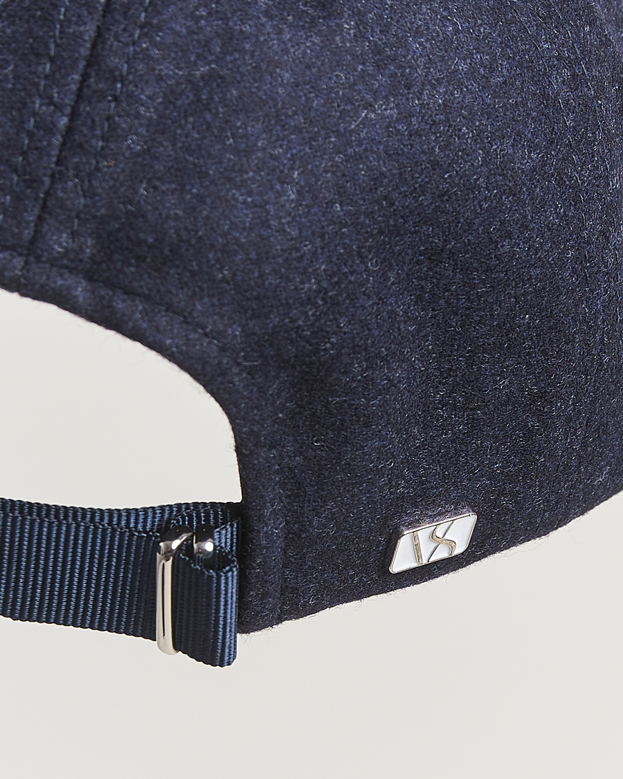 Herren | Hüte & Mützen | Varsity Headwear | Flannel Baseball Cap Dark Navy