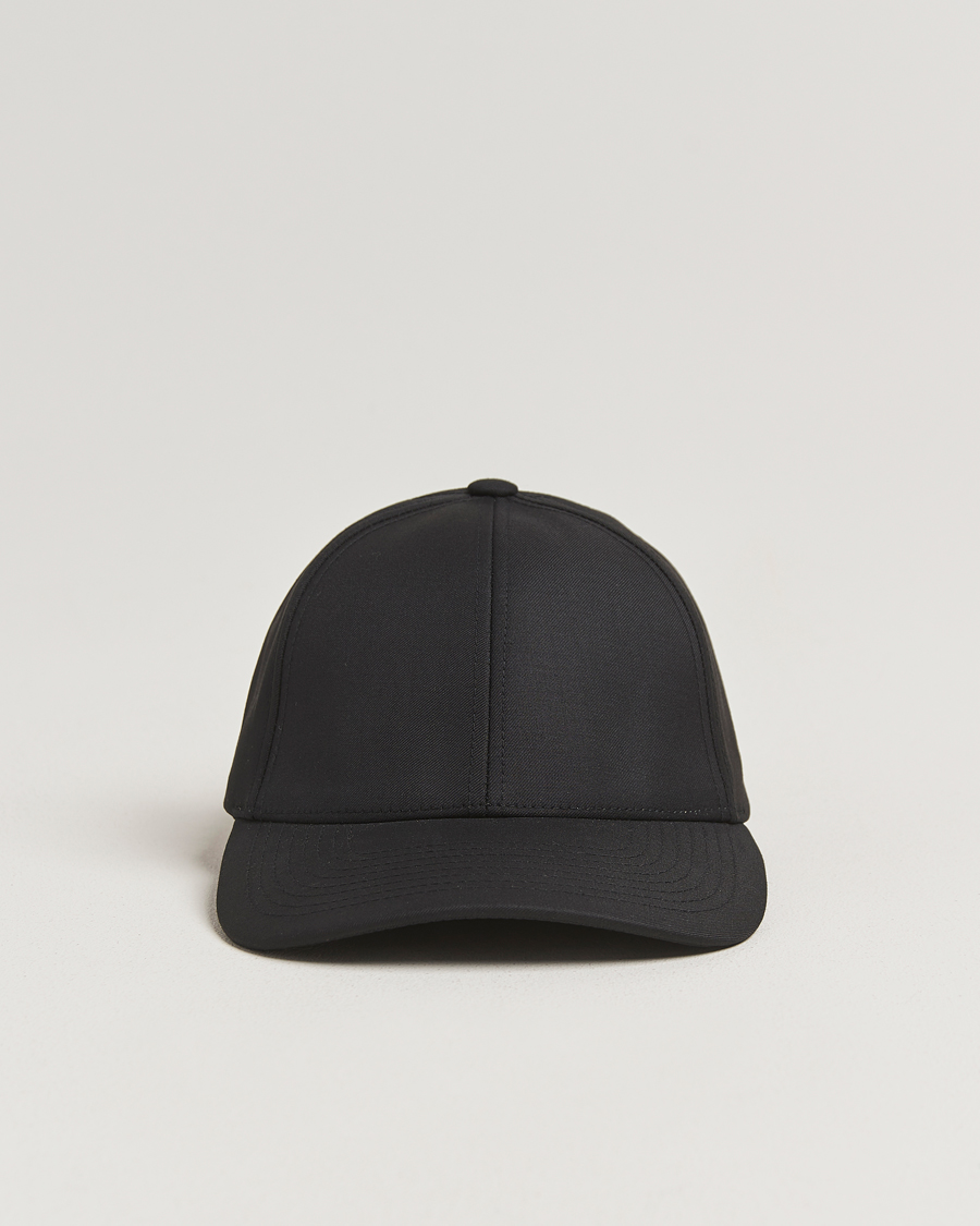Herren | Hüte & Mützen | Varsity Headwear | Wool Tech Baseball Cap Black