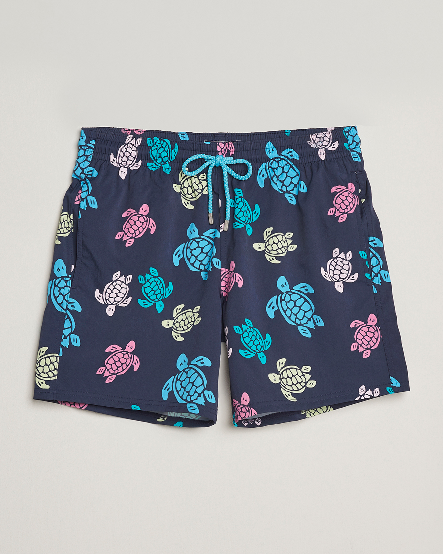 Herren | Badehosen | Vilebrequin | Moorise Swim Shorts Bleu Marine