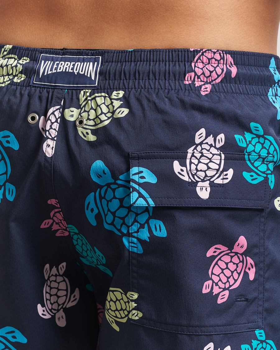 Herren | Badehosen | Vilebrequin | Moorise Swim Shorts Bleu Marine