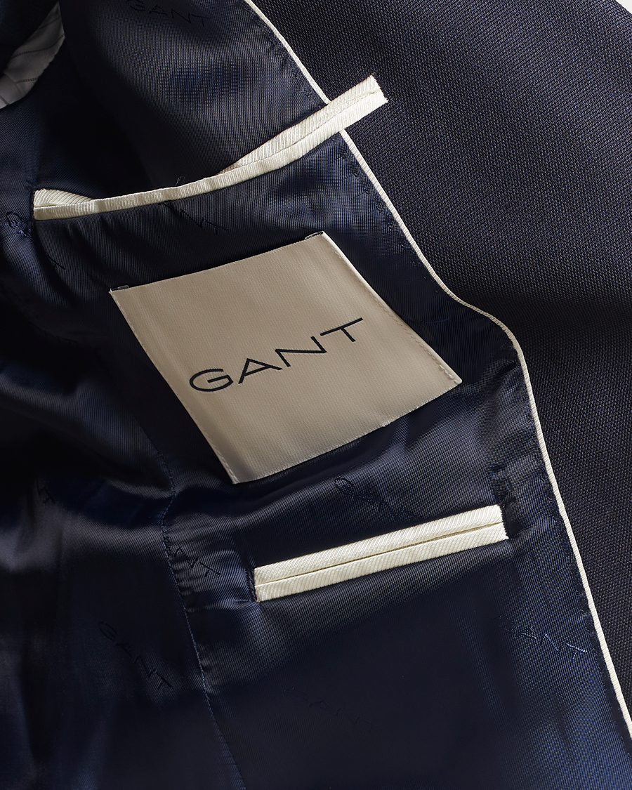 Herren | Sakkos | Gant | Wool Club Blazer Evening Blue