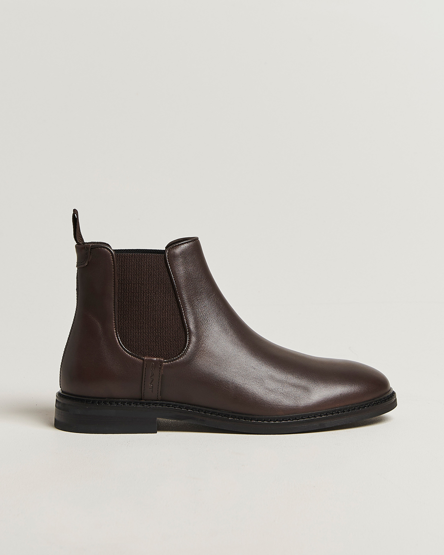 Herren | Boots | GANT | Bidford Leather Chelsea Boot Brown