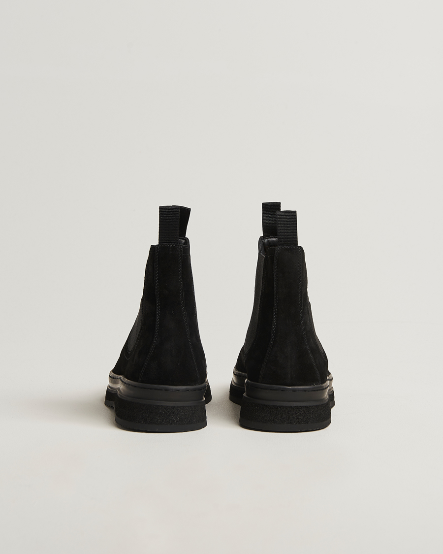 Herren | Boots | GANT | Blistown Shearling Suede Chelsea Boot Black