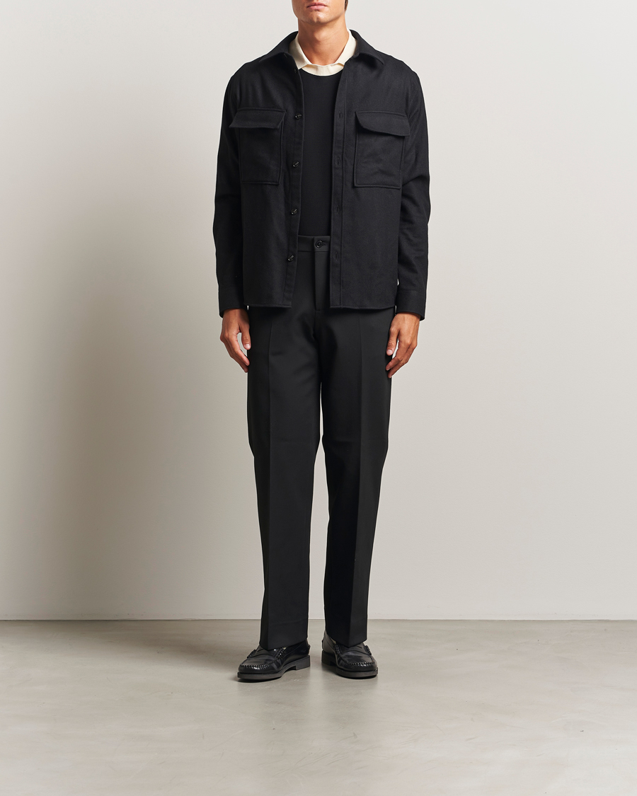 Herren | Hosen | J.Lindeberg | Gabi Compact Stretch Trousers Black