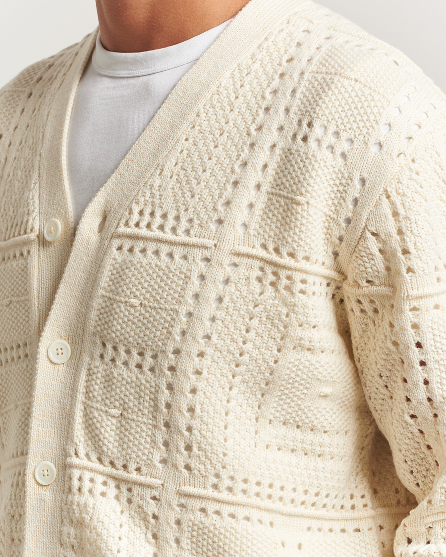 Herren | Pullover | NN07 | Tobias Knitted Cardigan Ivory