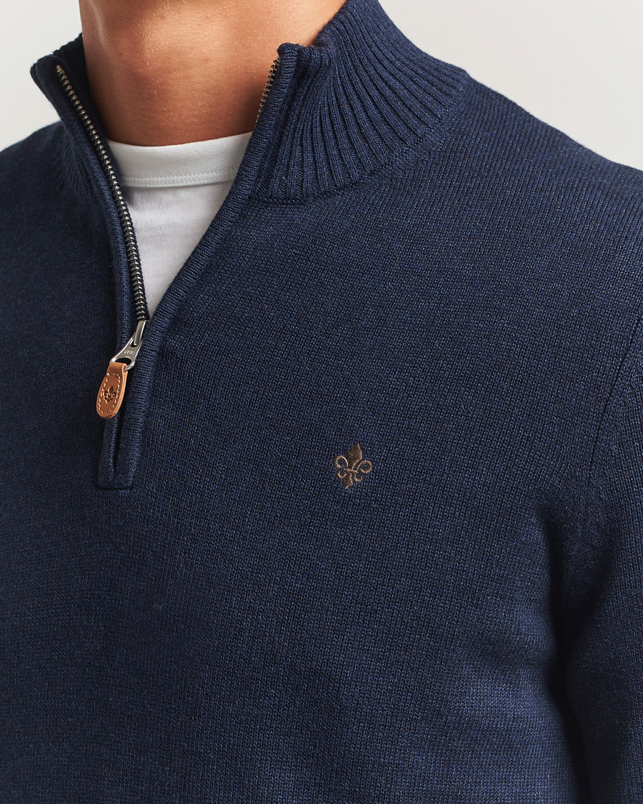 Herren | Pullover | Morris | Darmon Half Zip Blue