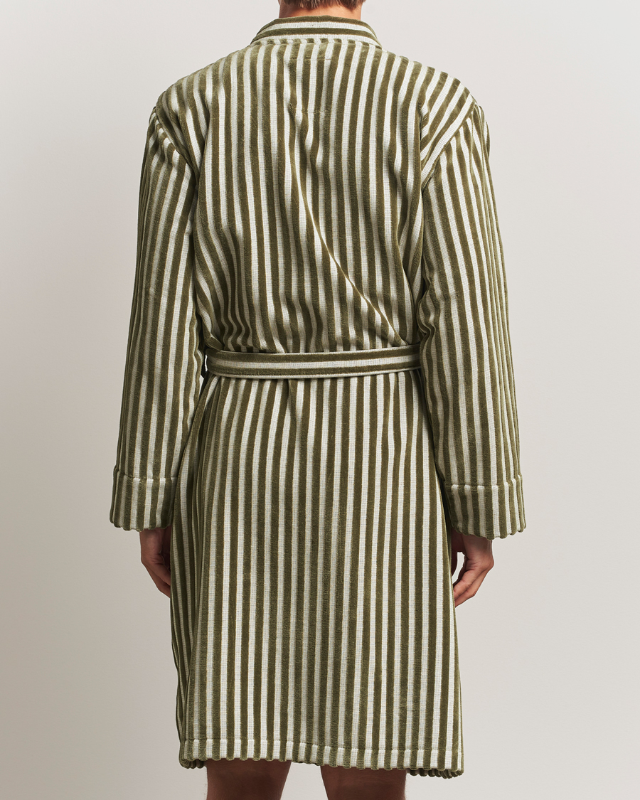 Herren | Schlafanzüge & Bademäntel | OAS | Korto Cotton Robe Green