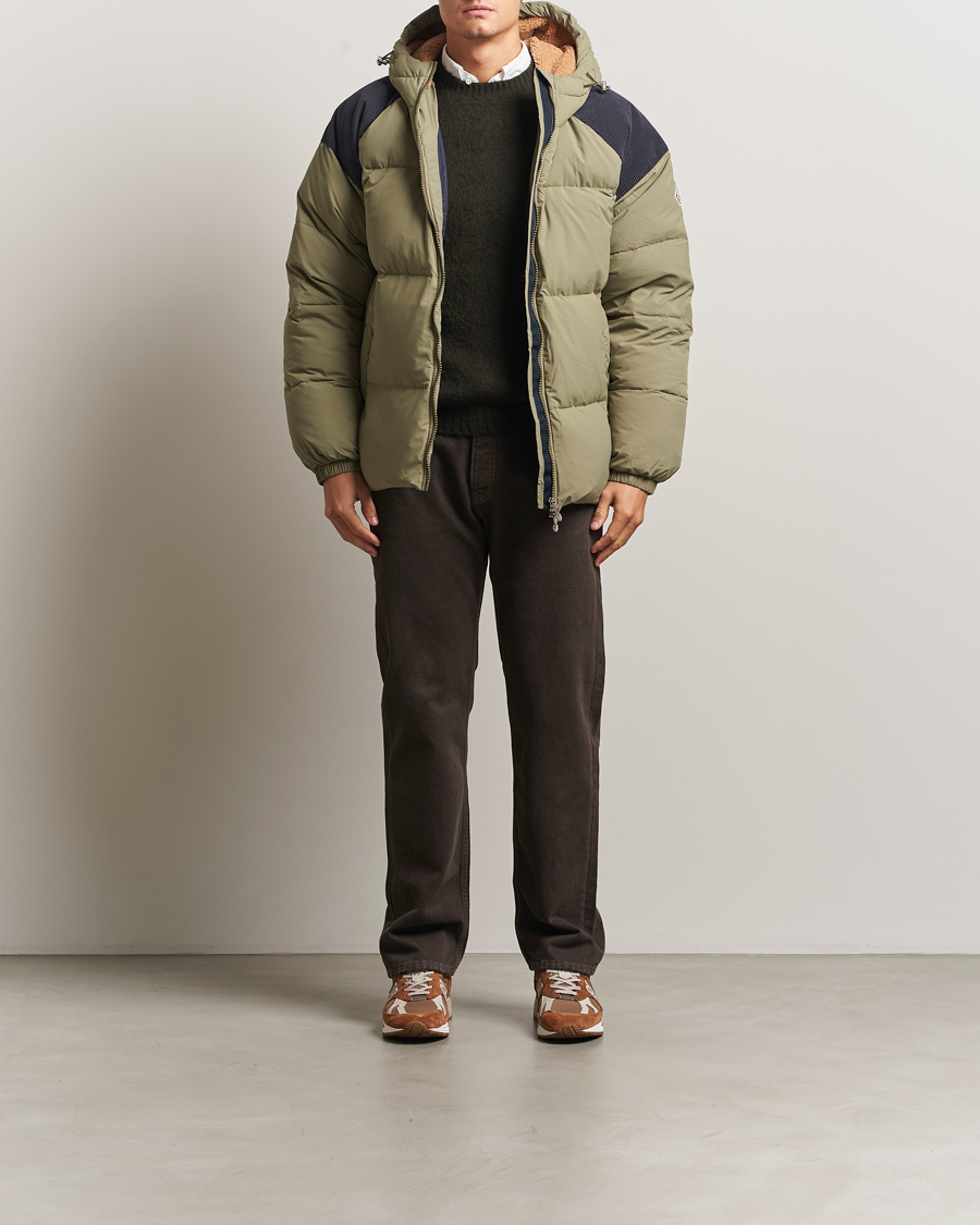 Herren | Jacken | Pyrenex | Retro Sten Hooded Puffer Jacket Mermaid