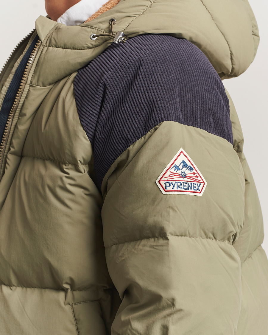 Herren | Jacken | Pyrenex | Retro Sten Hooded Puffer Jacket Mermaid