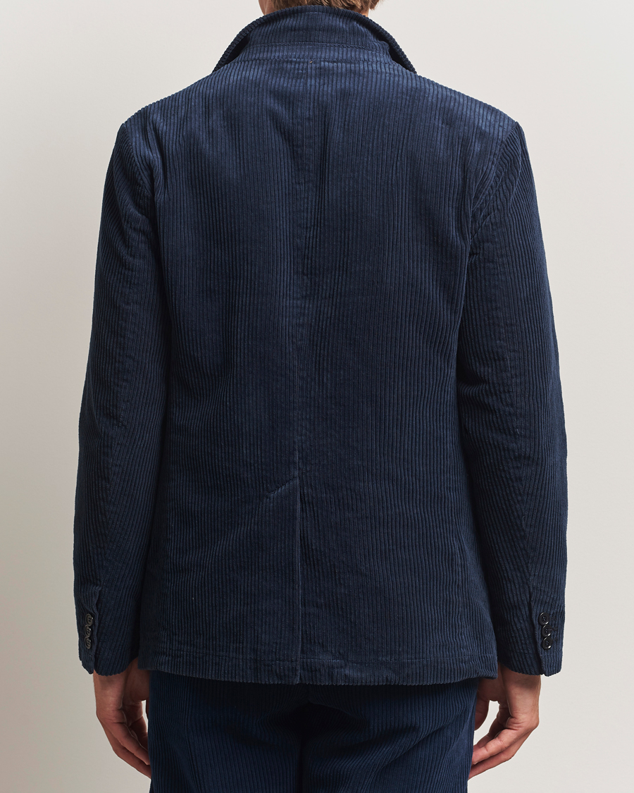 Herren | Sakkos | Aspesi | Corduroy Blazer Navy