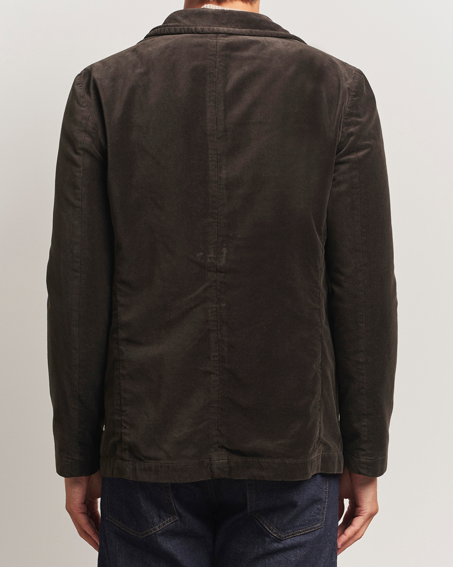 Herren | Sakkos | Aspesi | Soft Velvet Blazer Dark Brown