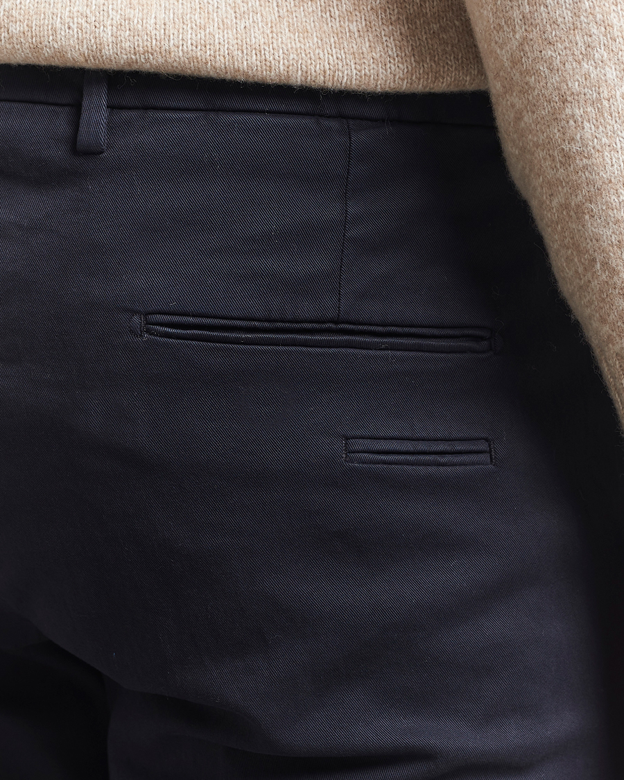 Herren | Hosen | Briglia 1949 | Slim Fit Cotton Stretch Chino Navy