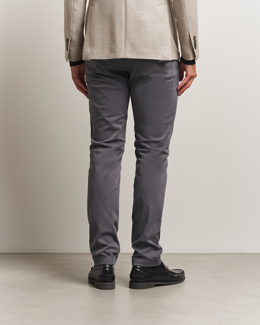 Herren | Hosen | Briglia 1949 | Slim Fit Cotton Stretch Chino Grey