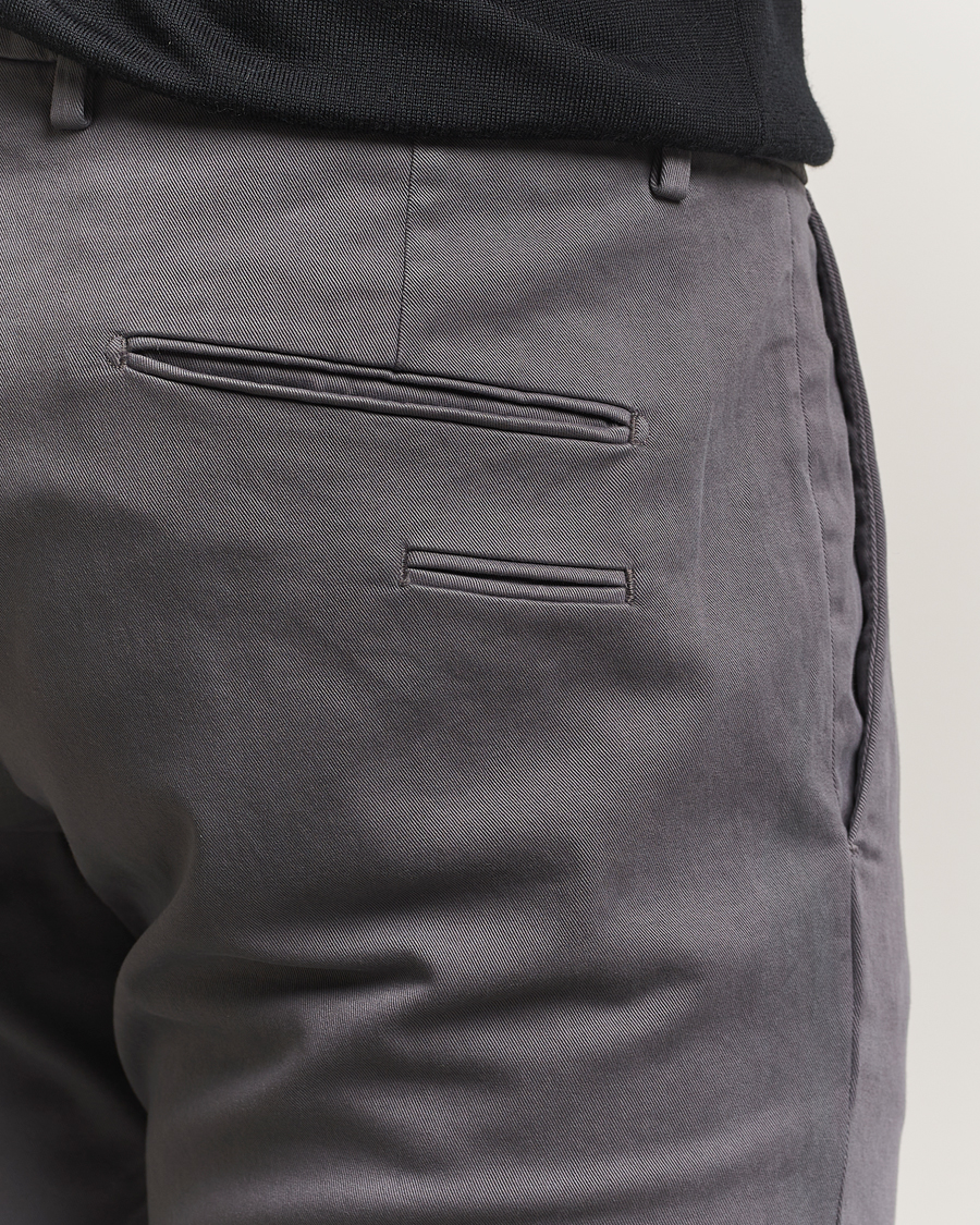 Herren | Hosen | Briglia 1949 | Slim Fit Cotton Stretch Chino Grey