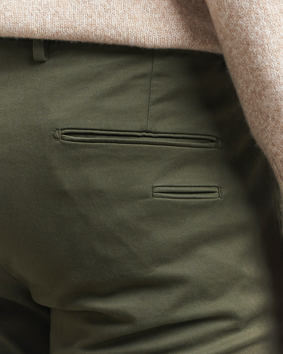 Herren | Hosen | Briglia 1949 | Slim Fit Cotton Stretch Chino Military