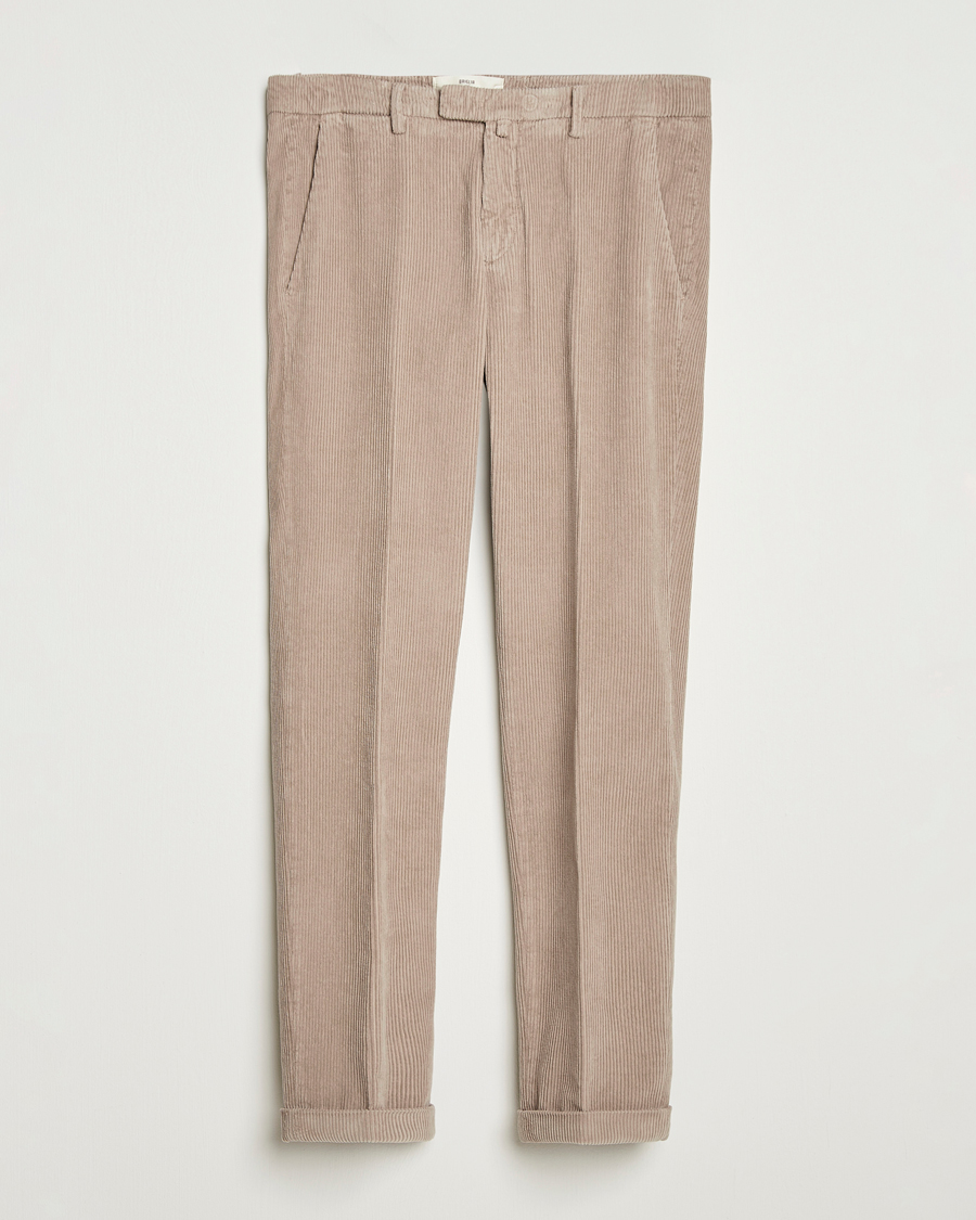 Herren | Hosen | Briglia 1949 | Slim Fit Corduroy Trousers Beige