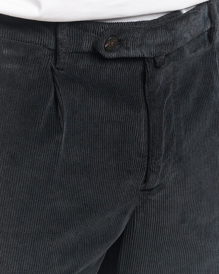 Herren | Hosen | Briglia 1949 | Easy Fit Corduroy Trousers Black