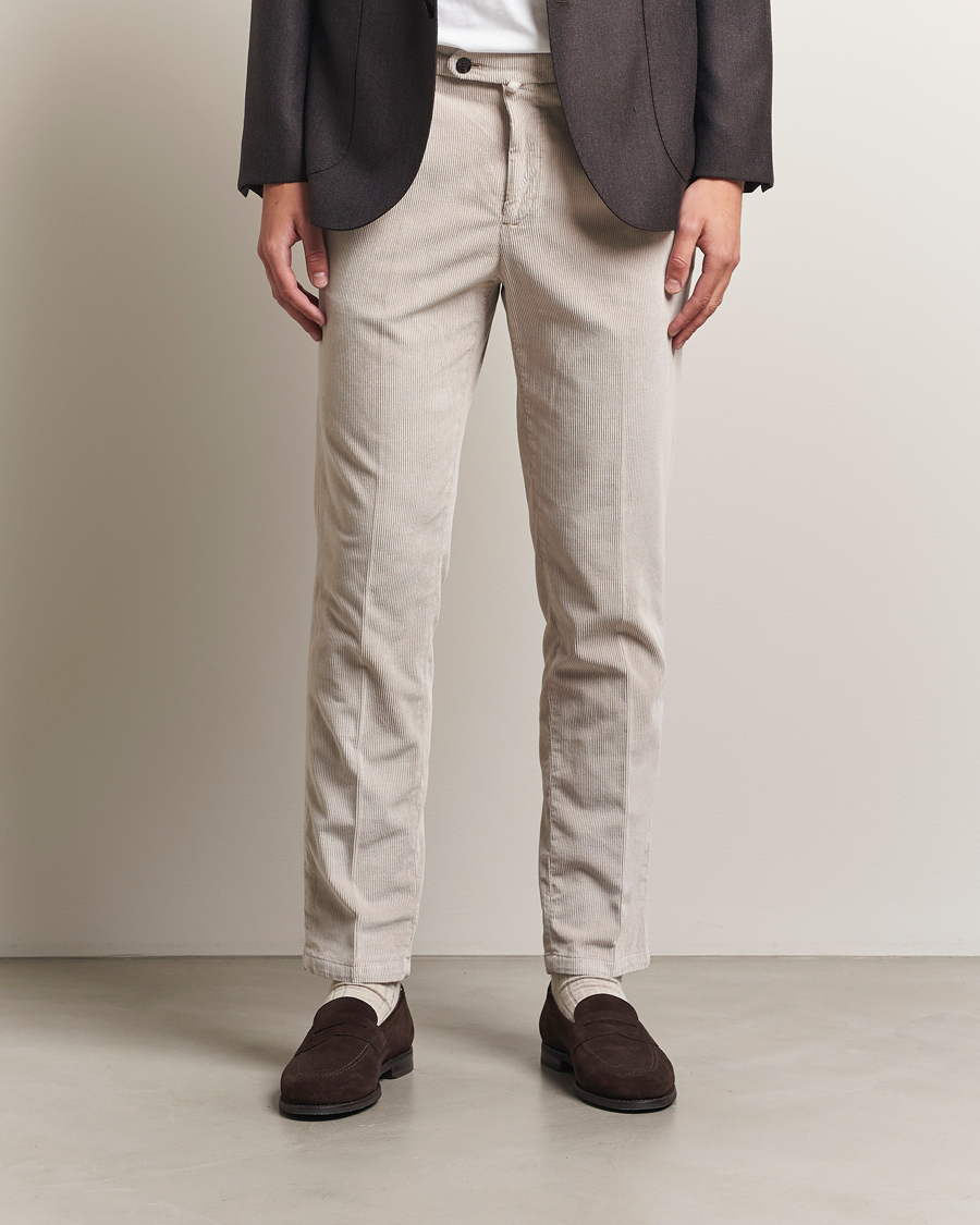 Herren | Hosen | Briglia 1949 | Easy Fit Corduroy Trousers Beige