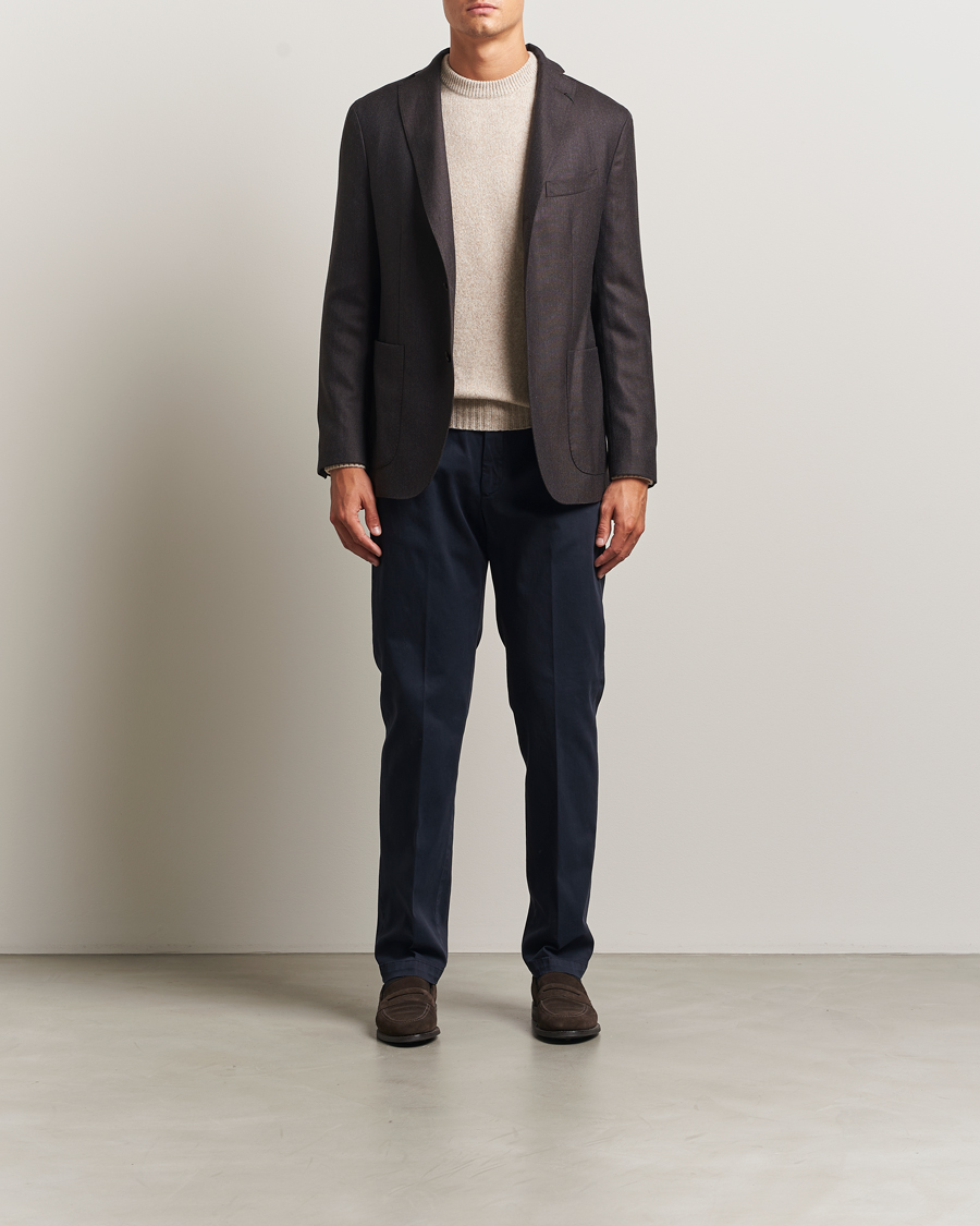 Herren | Hosen | Briglia 1949 | Soho Tailored Easy Fit Chino Navy