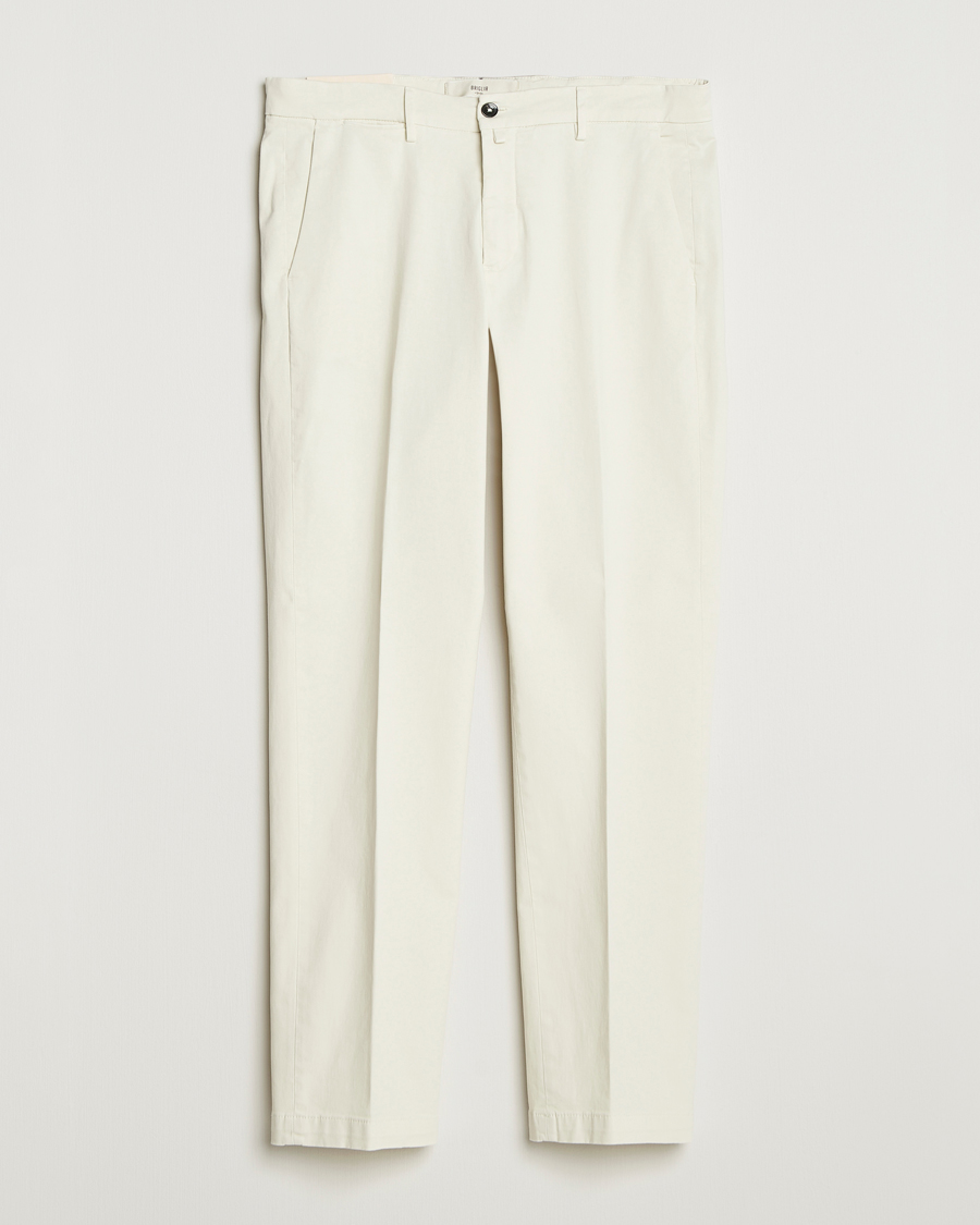 Herren | Hosen | Briglia 1949 | Soho Tailored Easy Fit Chino Off White