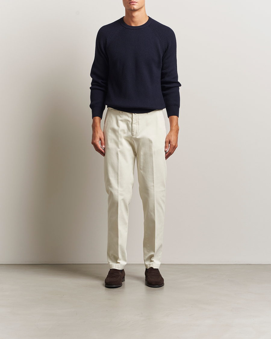 Herren | Hosen | Briglia 1949 | Soho Tailored Easy Fit Chino Off White