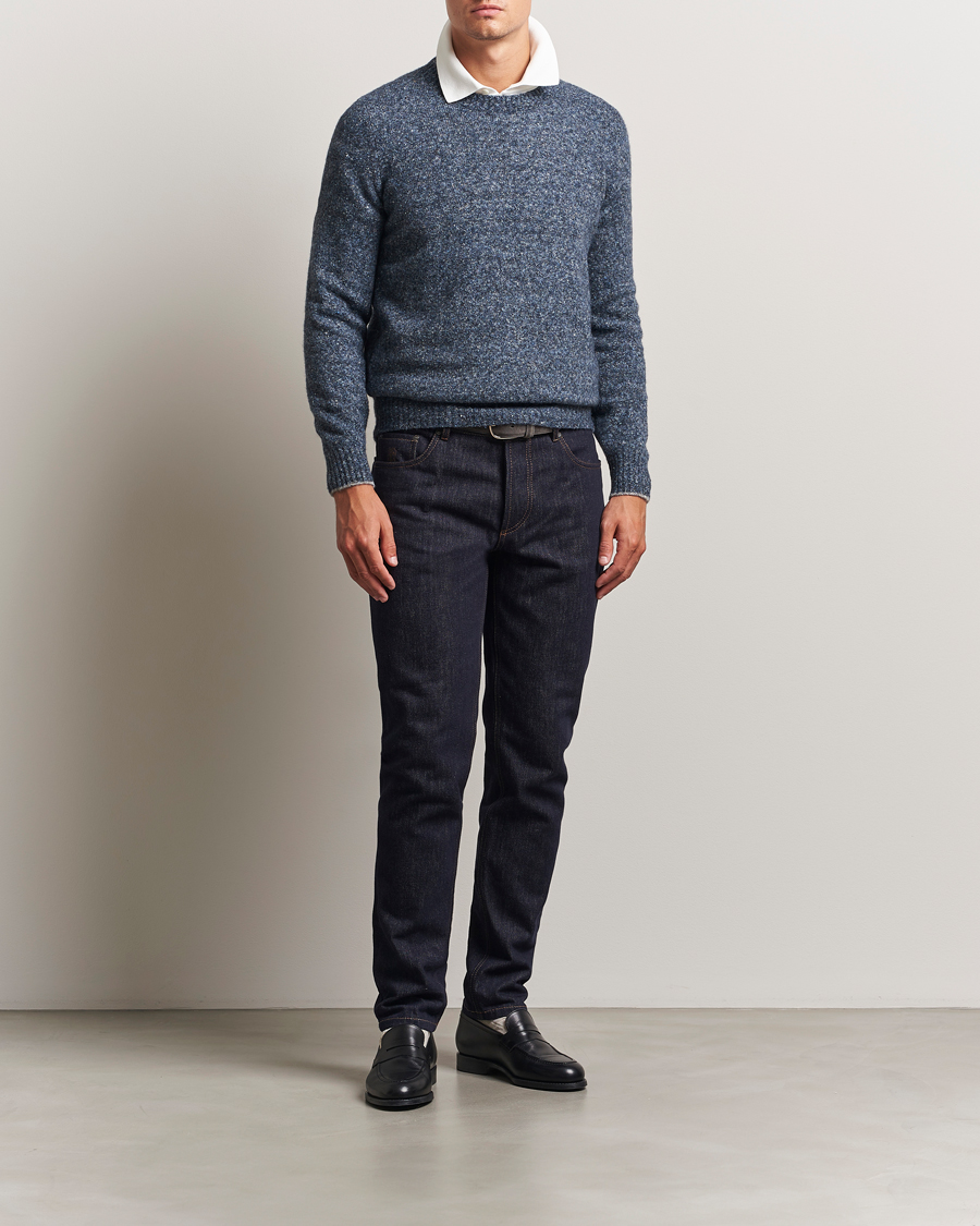 Herren | Jeans | Brunello Cucinelli | Traditional Fit Jeans Dark Indigo