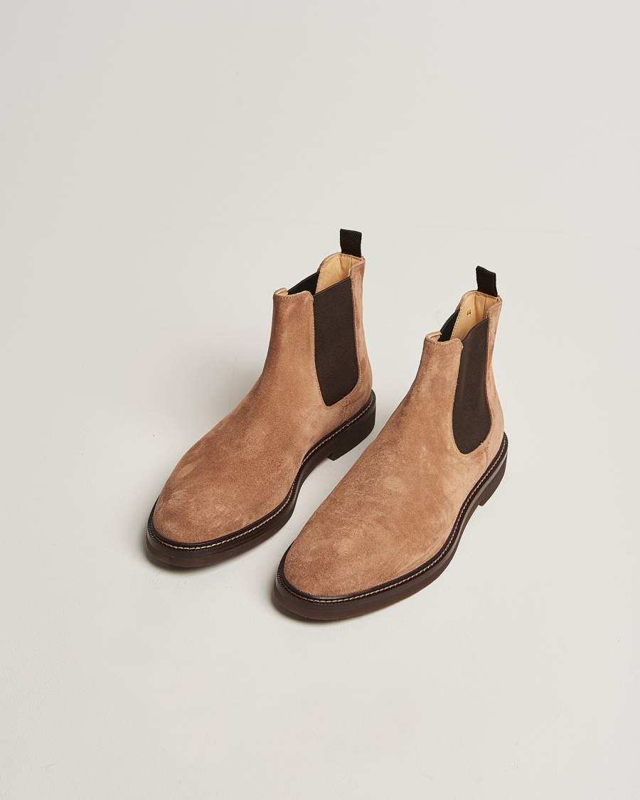 Herren | Boots | Brunello Cucinelli | Chelsea Boots Brown Suede