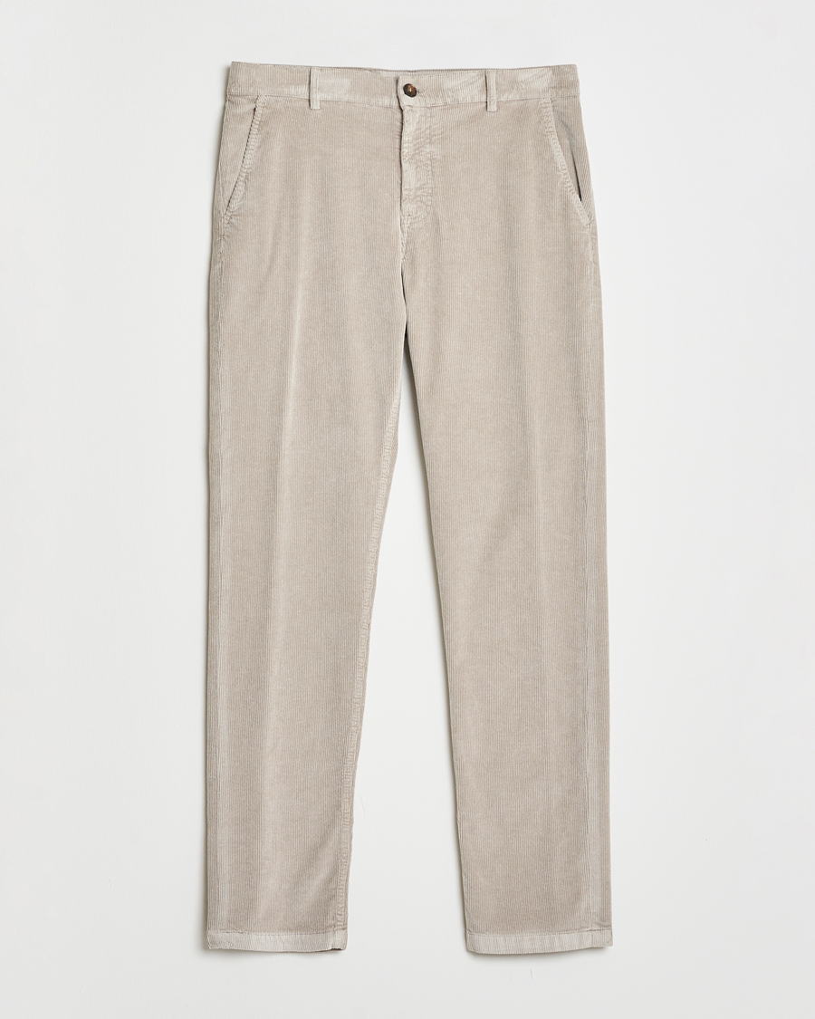Herren | Hosen | Canali | Soft Corduroy Trousers Beige